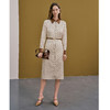 EITIE爱特爱春季新款气质优雅高腰显瘦连衣裙7307019 商品缩略图1