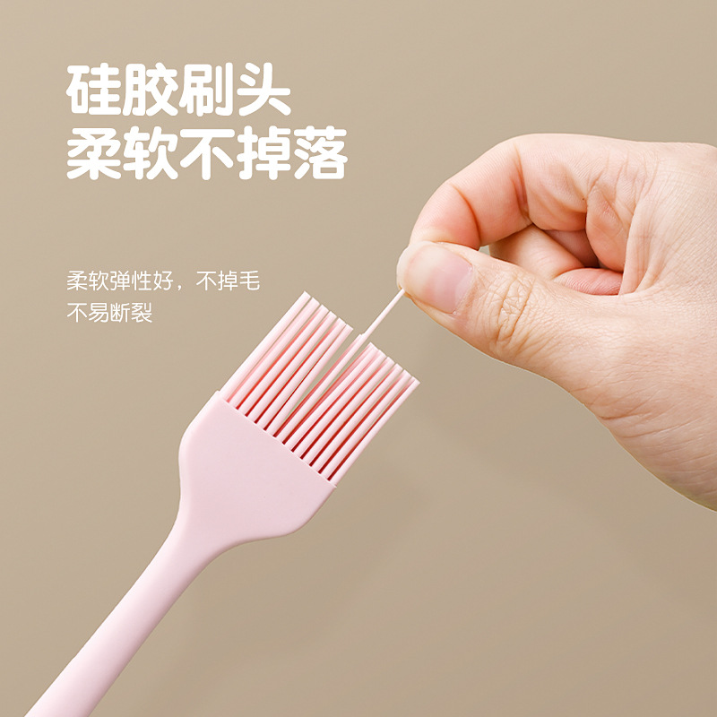 烧烤刷子烘焙工具刮刀家用硅胶刷 wtr16