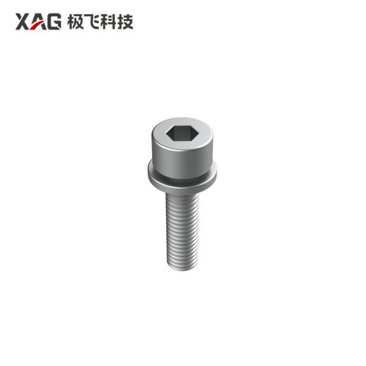 M5*20*10六角圆柱头平介组合耐落螺丝 商品图0