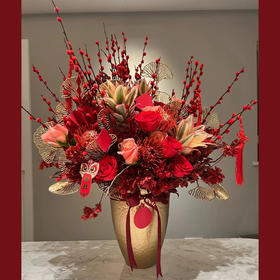 五谷丰登(红色系新年抱抱桶)