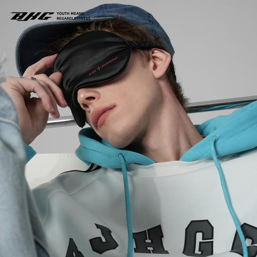 BJHG不计后果午休遮光护眼缓解疲劳睡眠专用眼罩透气助眠睡觉神器 商品图2