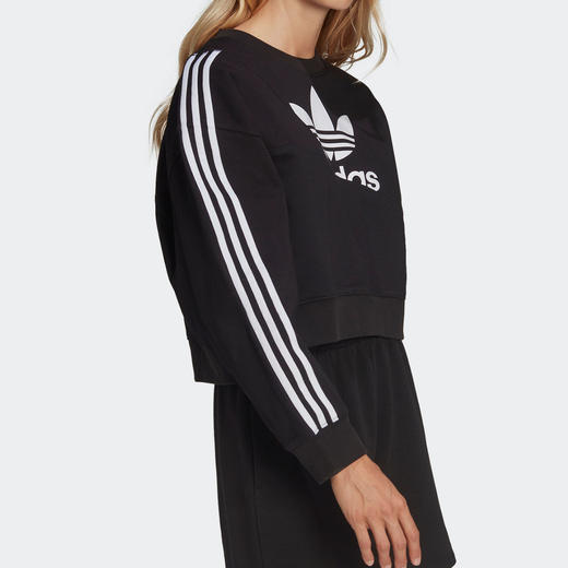 5折【自营】adidas/阿迪达斯  三叶草休闲女子时尚潮流运动卫衣 HC4622 商品图2