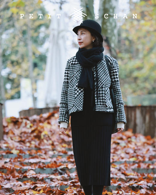 PETIT SCHAN小闪 CLO#179 dear shadow 亲密的影子 超细美丽诺羊毛棉针织背心裙 商品图7