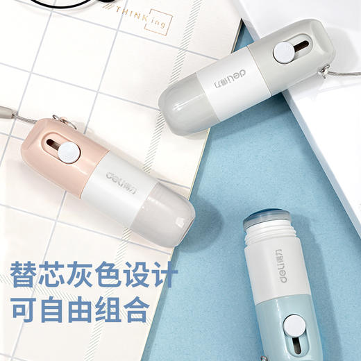 得力JQ123补充装涂改液(透明)(10ml/瓶) 商品图2