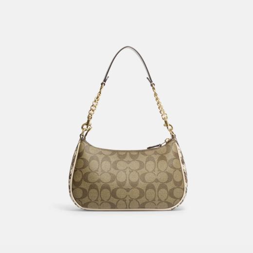 好价！Coach白拼老花腋下包链条包斜挎包 ￥1250直邮到手 商品图5