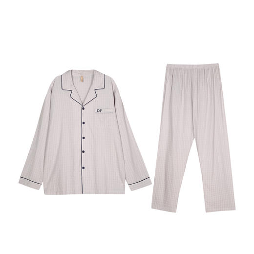 都市丽人梭织棉提花薄长袖家居服睡衣FH31F5 商品图4