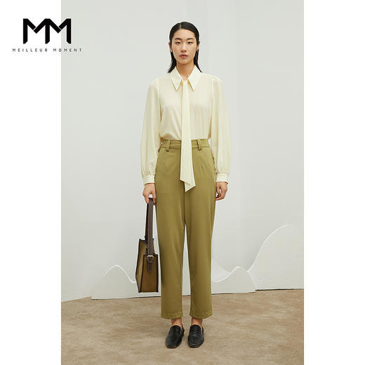 【商场同款】麦檬秋百搭通勤风锥形裤5C8152391 商品图1