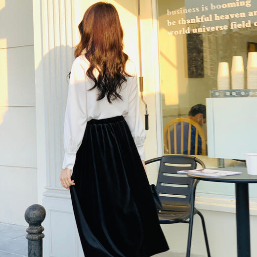 【百图lulu定制】【飘带衬衫】内搭  外穿  气质衬衣  飘带上衣 商品图3