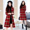 冬季新款，时尚格纹大衣HR-LDB8801 商品缩略图1