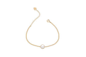 pearlmoments 一颗珠（ 南红  珍珠 ）手链