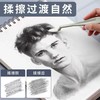 素描擦刀美术生专用高光细节阴影擦笔素描辅助工具速写海绵擦笔替换头美术用品擦刀替换头涂抹纸擦笔揉棉 商品缩略图2