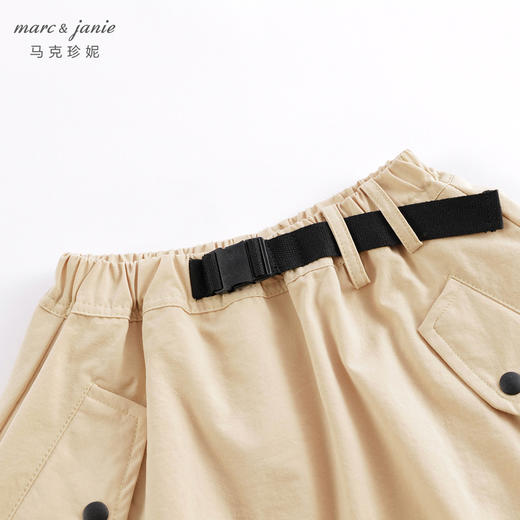 马克珍妮春夏新款 女童户外风速干工装半身裙230121 商品图3