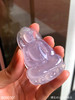 3060101，高冰近玻璃粉紫观音裸石。具体价格微信咨询 商品缩略图3