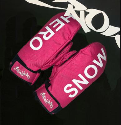 2223 SNOWHERO 粉色滑雪手套 商品图0