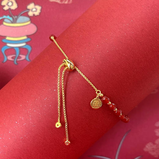 【采购专享】宫里的世界  吉兔迎福手链 商品图2