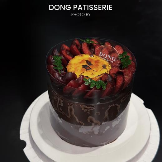 焦糖烤布蕾巧克力车厘子蛋糕 商品图1