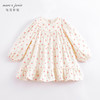 马克珍妮春装新款 女童田园风樱桃满印宽松连衣裙230156 商品缩略图0