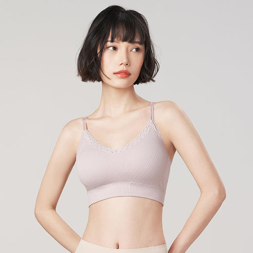 都市丽人短抹胸无尺码无缝面料背心无排扣无钢圈LV31A5 商品图2
