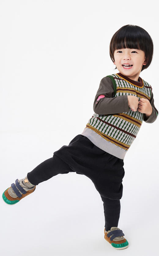 JNBY  23年春款  复古精梳棉 毛衫背心   YN1311270 商品图6