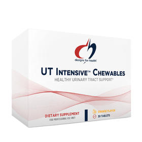 【效期至26年5月】蔓越莓甘露糖咀嚼片 design for health UT Intensive™ chewables 30片/盒