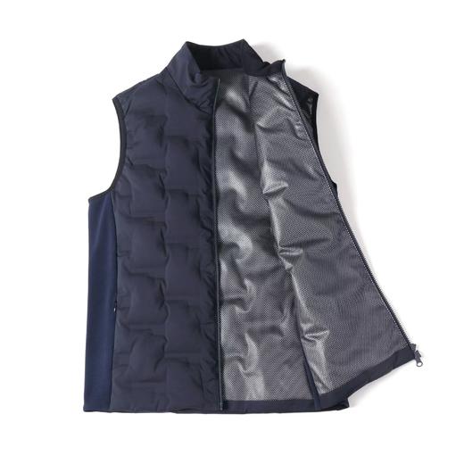 TBM-羽绒马甲-红外发热-防风保暖-藏蓝 商品图5