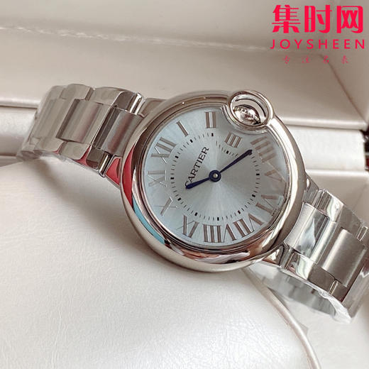 卡地亚V6蓝气球系列 冰蓝面33mm 女士腕表
机芯：瑞士进口石英机芯 原装开模 商品图6