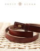3000积分兑换 PETIT SCHAN小闪 小闪P字扣意大利进口头层牛皮皮带/腰带 商品缩略图5