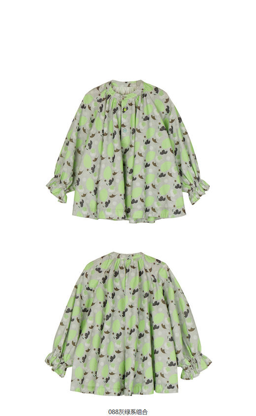 JNBY  23年春款  灯芯绒长袖衬衣   1N1214500 商品图10