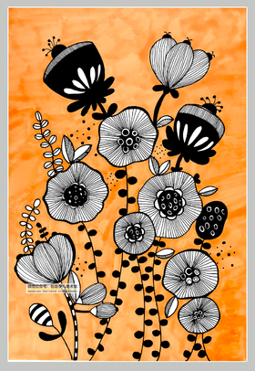 《线条缠绕出朵朵花开》【自动发货：下单后，点击手机短信中收到的链接，即可获取文件下载的链接；如有任何问题，可添加客服微信hm33268获得帮助】