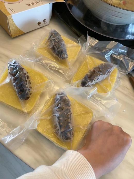 新年送礼佳品 | 颜小饱 即食金汤小米海参265g*4盒装[福利品] 商品图4