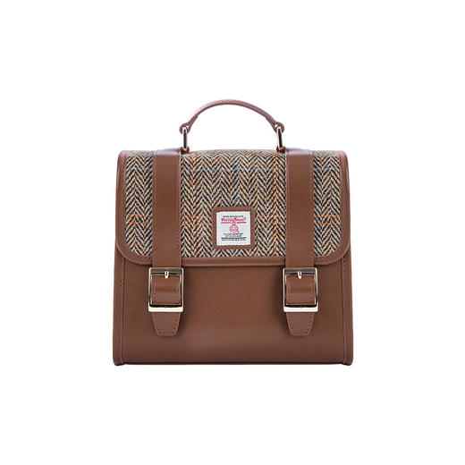 Harris Salome粗花呢复古剑桥邮差包 商品图7