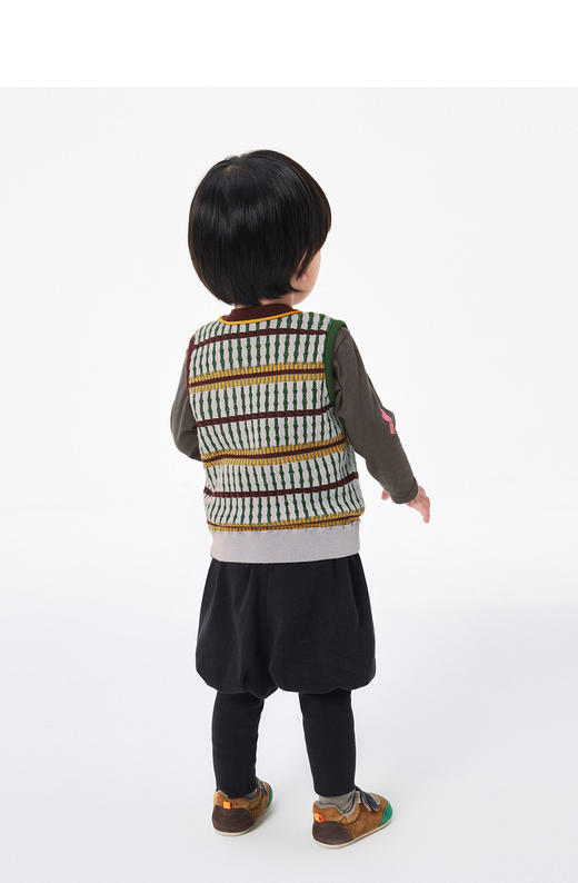 JNBY  23年春款  复古精梳棉 毛衫背心   YN1311270 商品图8