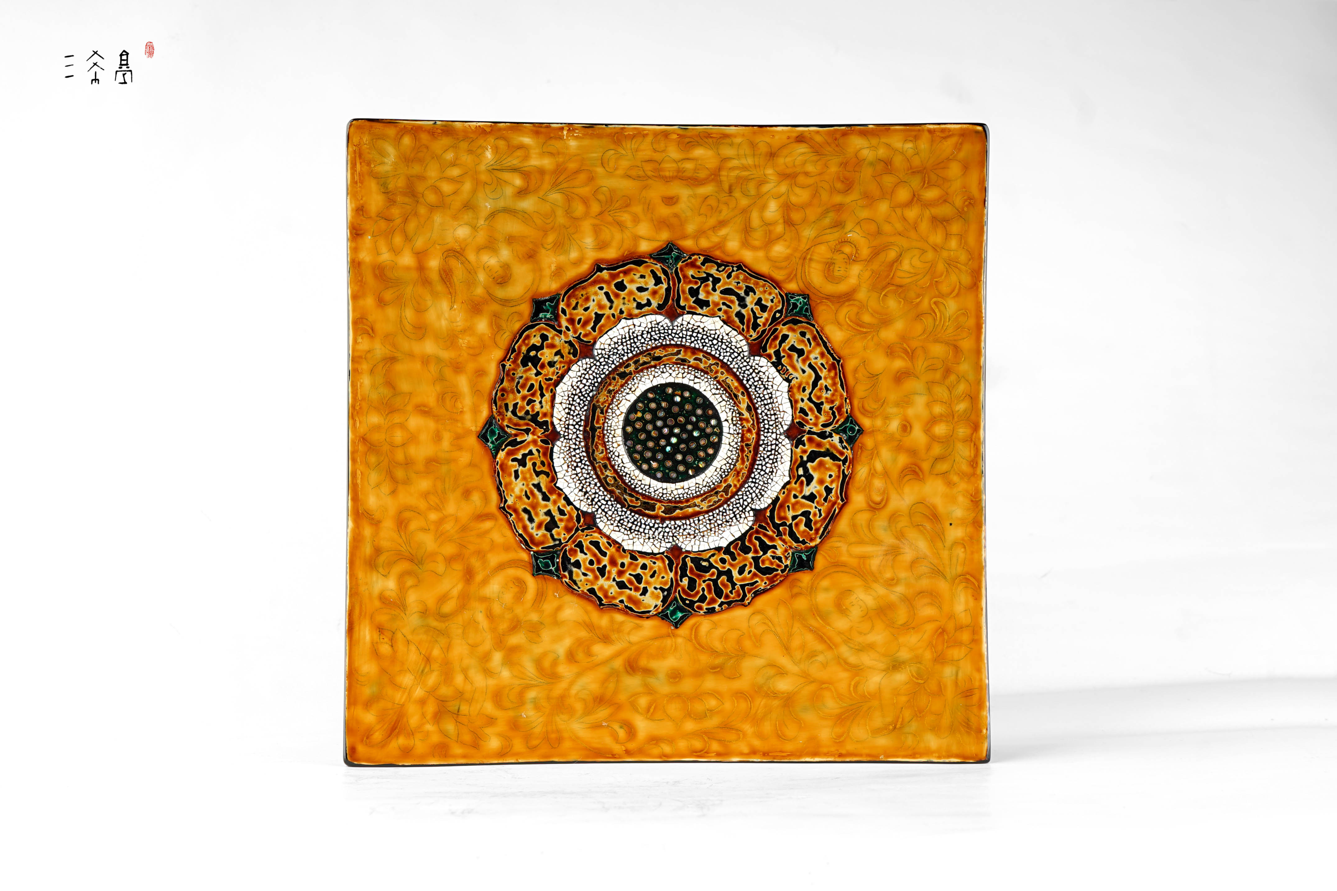 三希堂 流霞系列 敦煌大漆壶承