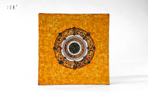 三希堂 流霞系列 敦煌大漆壶承 商品图0