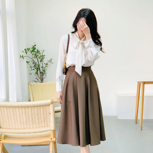 【百图lulu定制】【飘带衬衫】内搭  外穿  气质衬衣  飘带上衣 商品图6