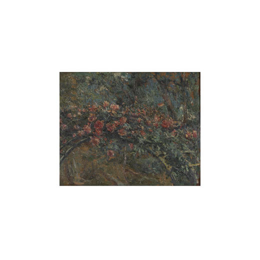 油画「玫瑰」牧野四郎 商品图1