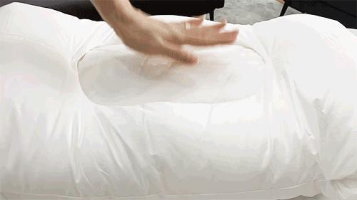 开诚Kaseen全棉双层鲍鱼枕单只/对枕39*64*20cm【品牌直发】A-1412 商品图1