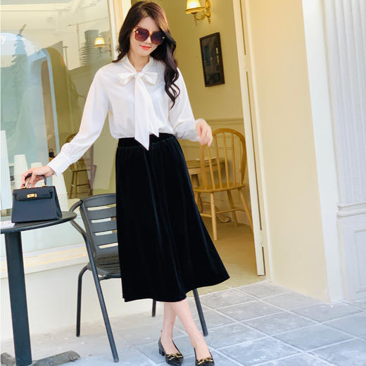 【百图lulu定制】【飘带衬衫】内搭  外穿  气质衬衣  飘带上衣 商品图2