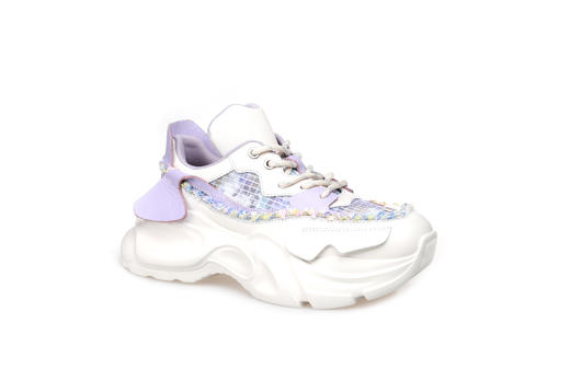 豪麟名鞋奥莱迪嘉女鞋时尚老爹鞋牛皮革DJGCA31WX009紫色  原价2460元 商品图0