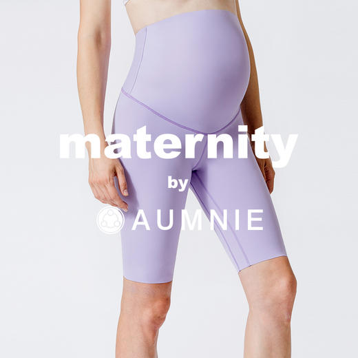 孕妇裸感托腹五分裤 / OTB M. SHAPE BIKER SHORTS  裸感系列 商品图2