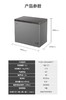 海尔（haier）冰柜双温家用钛金灰带脚轮大容量冷藏冷冻双温冷柜节能减霜降噪商用冰柜 【FCD-251LHKPT】双温可调_无需除霜 商品缩略图2