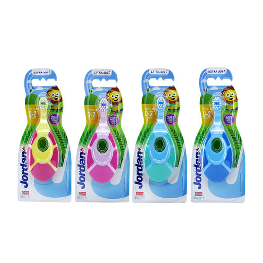 挪威Jordan婴幼儿儿童软毛牙刷宝宝牙刷 0-2岁（颜色随机） 商品图0