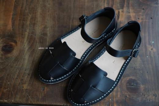 STEVE MONO 植物鞣制手工皮鞋 2色手工编织鞋(深棕37码6折) 商品图9