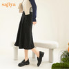 【新春秒杀】Safiya/索菲娅 英伦学院风2023年新款软皮一脚蹬厚底JK小皮鞋 SF31112023 商品缩略图5