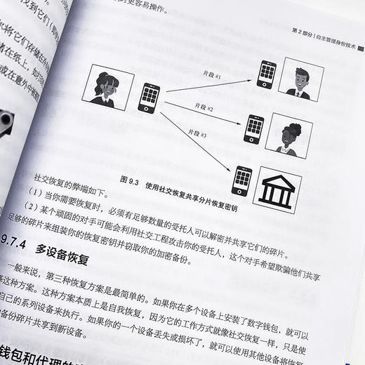 自主管理身份：分布式数字身份和可验证凭证 SSI互联网秘钥数字代理网络*架构区块链 商品图3
