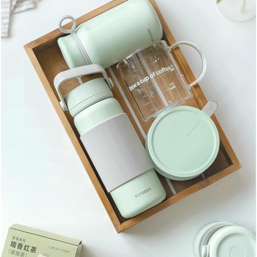 【专柜-北鼎】北鼎保温杯保冷杯茶水分离泡茶杯子便携大容量学生316不锈钢杯男女 商品图2