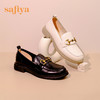 Safiya/索菲娅 英伦学院风2023春季新款软底一脚蹬复古JK小皮鞋 SF31112048/SF33112048 商品缩略图4