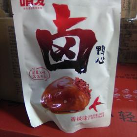 啃发 卤鸭心 袋装 90g 香辣味