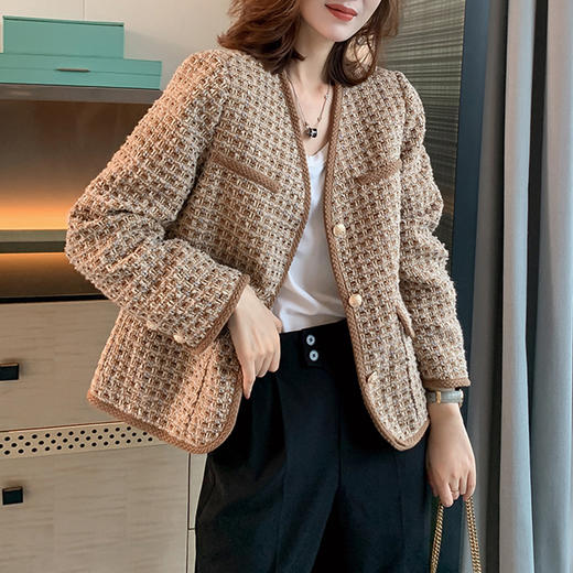 裁缝学苑AQ19 小香风外套纸样 女装2022年新款衣服上衣打版裁剪图 商品图4