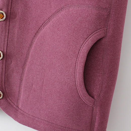 秋冬季新款马夹老年人保暖内衣女，加绒加厚马甲大码奶奶装绣花坎肩TYWF-853 商品图3